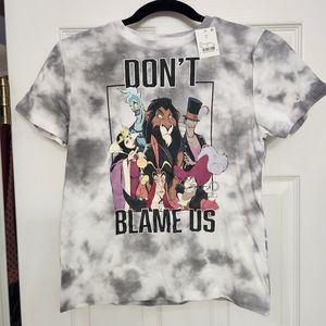 NWT Disney Villains Trouble Maker Short Sleeve Graphic T-Shirt